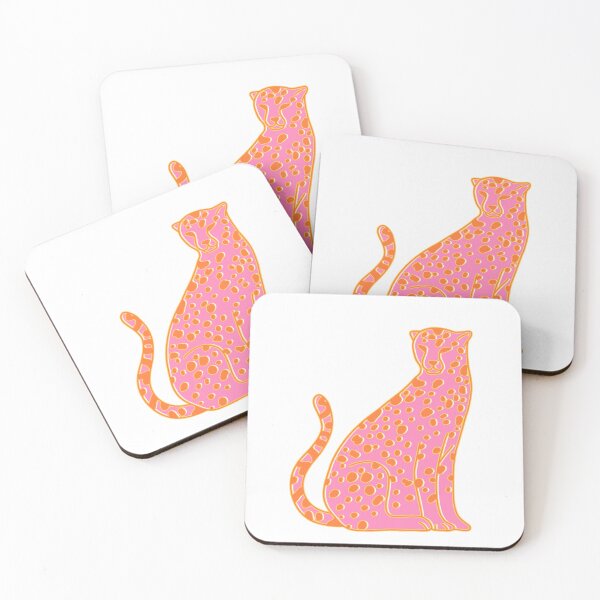 Item preview, pink/orange leopard designed and sold by Julia Santos.