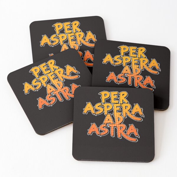 Item preview, Per Aspera Ad Astra Latin Language Phrase Saying Inspiration designed and sold by TomGiantDesigns.