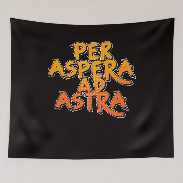 Item preview, Per Aspera Ad Astra Latin Language Phrase Saying Inspiration designed and sold by TomGiantDesigns.