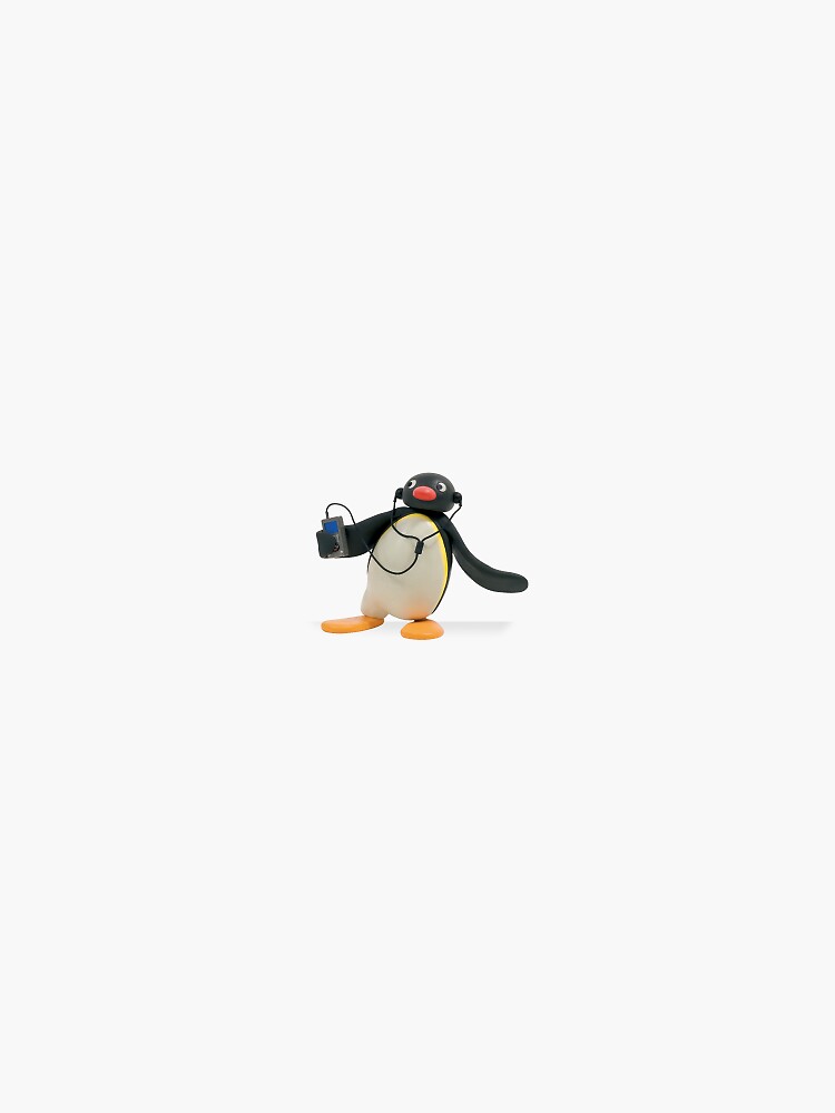 Imagen 3 de 3, Pegatina con la obra Etiqueta engomada de Pingu, diseñada y vendida por lynsday.
