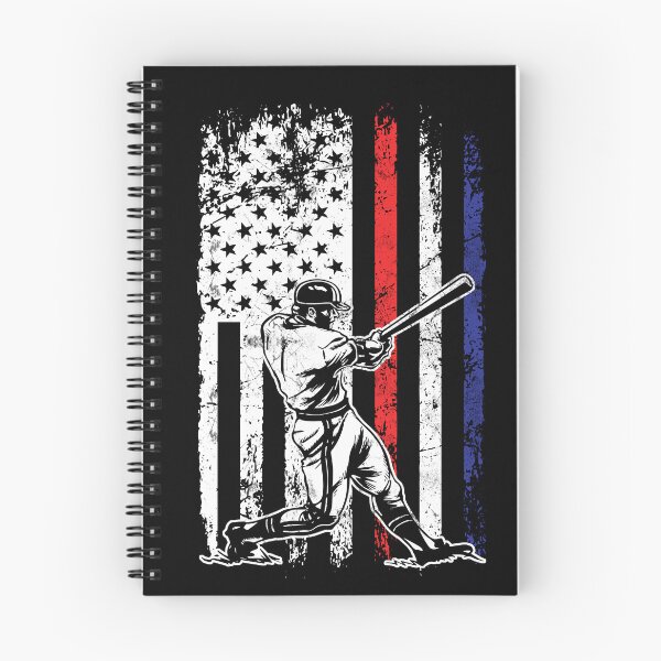 Item preview, Baseball American Flag Patriotic Batting 4th Of July designed and sold by Stephen-Rotter.