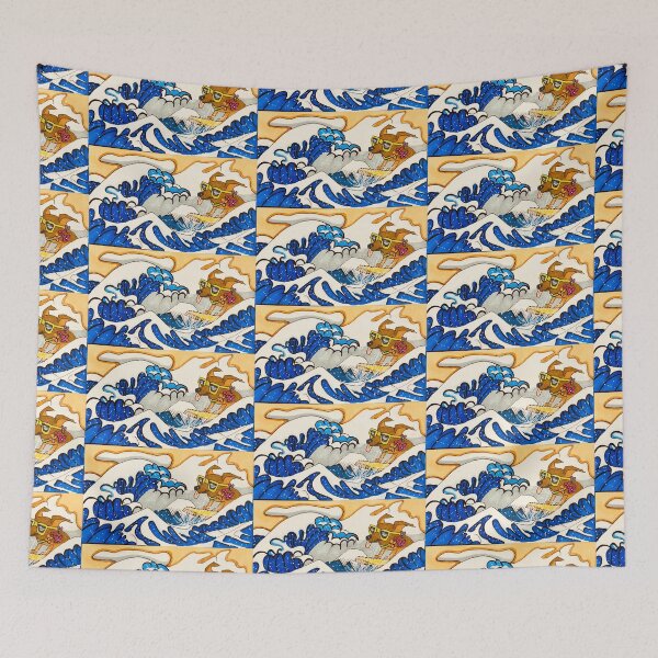 Item preview, Doggy surfing  designed and sold by mindmyarts.