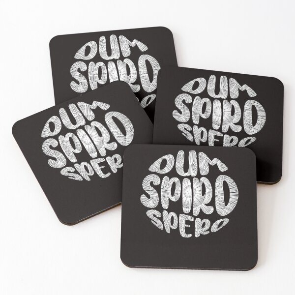 Item preview, Latin Phrase Dum Spiro Spero Motivation Language Education designed and sold by TomGiantDesigns.