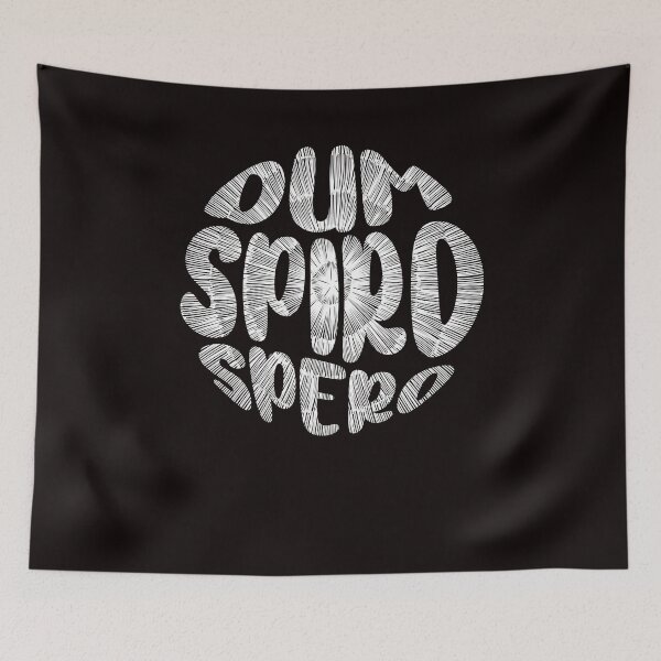 Item preview, Latin Phrase Dum Spiro Spero Motivation Language Education designed and sold by TomGiantDesigns.