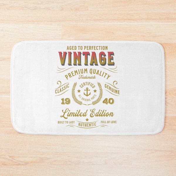 Item preview, Vintage 1940 - Aged to Perfection - Limited Edition designed and sold by Rhu Creations.