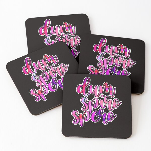 Item preview, Latin Phrase Dum Spiro Spero Language Motivation Education designed and sold by TomGiantDesigns.