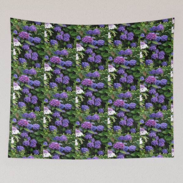 Item preview, Blue Beauties - Hydrangea Blossoms designed and sold by Kathryn Jones.