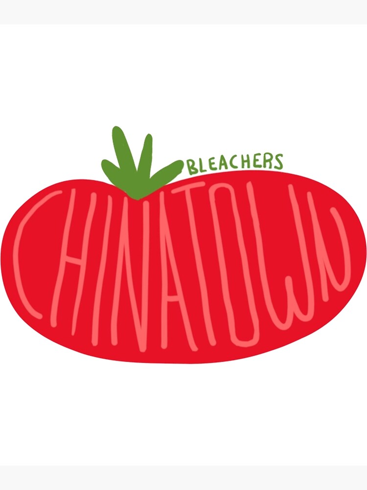 "Bleachers Chinatown Tomato " Poster for Sale by SketchbookUsa Redbubble