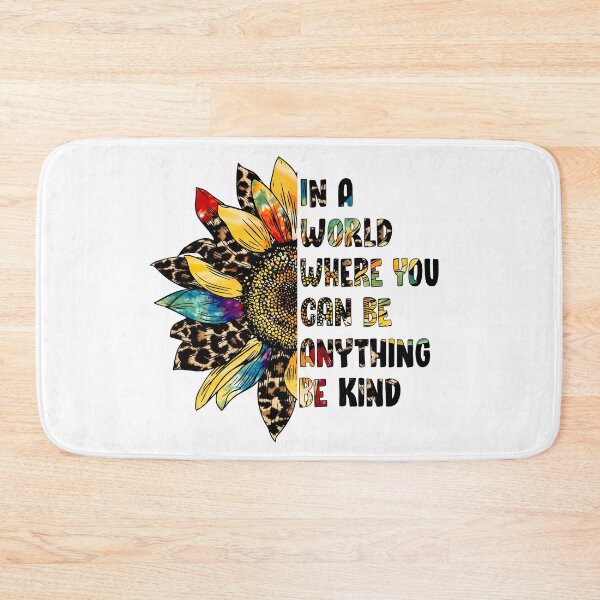 Item preview, In A World where you canbe Anything Be Kind- Cute Graphic Blessed - Funny Inspirational Teacher designed and sold by BestdesignerFM.