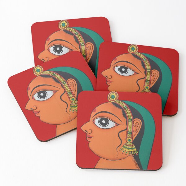 Item preview, Cool mom, Mother's day 8 may, female face, indian folk art, lady face, women's day designed and sold by gopalpjoshi.