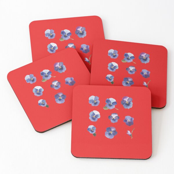 Item preview, Little Violet - Blue Flowers designed and sold by BiancaBergmann.