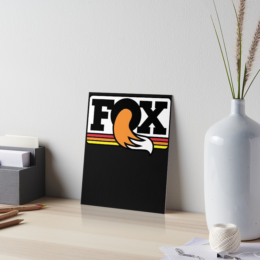 Fox racing Art Board Print for Sale by blevinsvirgin