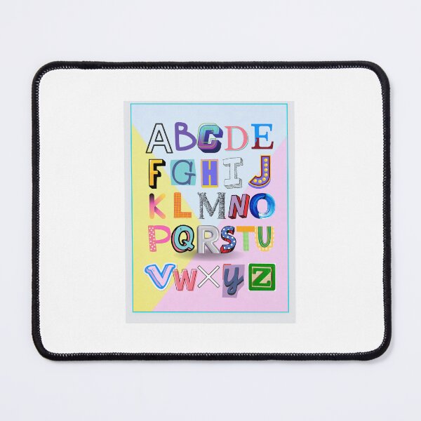 Item preview, Alphabet Poster Colorful for Preschool Nursery or Classroom decor designed and sold by Megan Nicole Czerwinski.