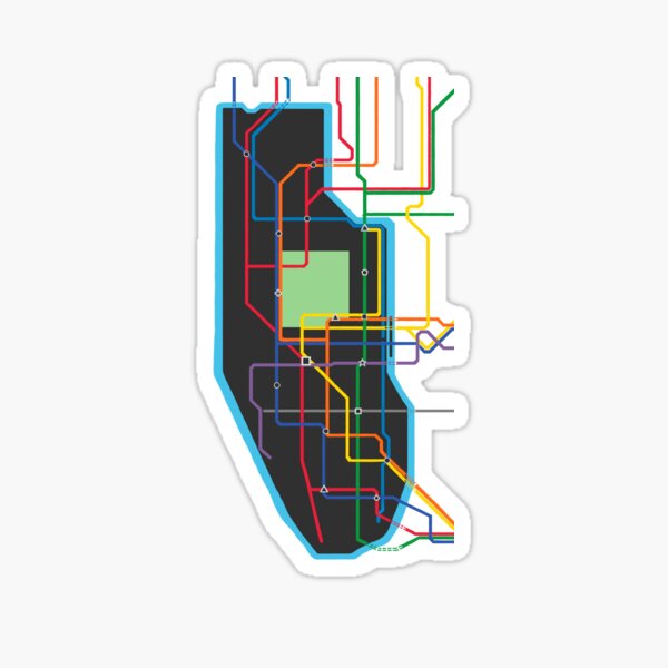 NYC MiniMetro Sticker