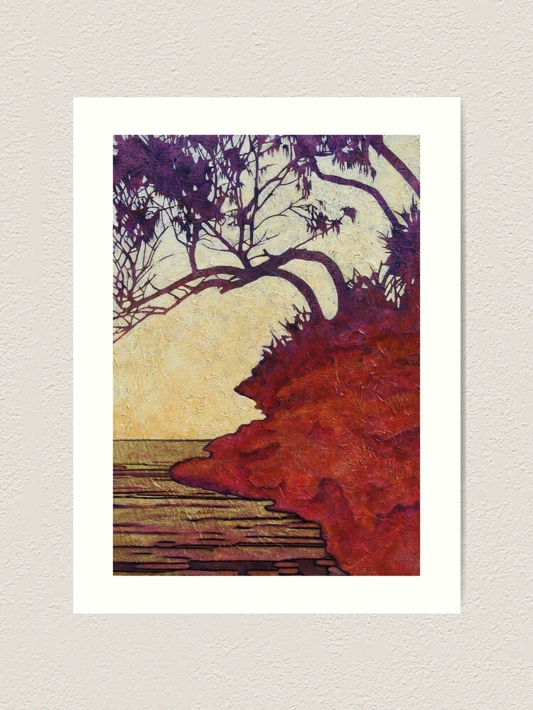 Alternate view of Red Cliff She-Oak Art Print