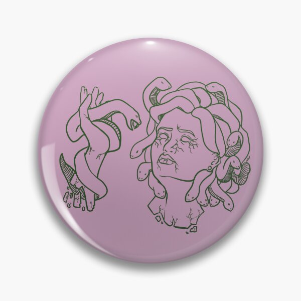 Item preview, emerald medusa designed and sold by distantdreaming.