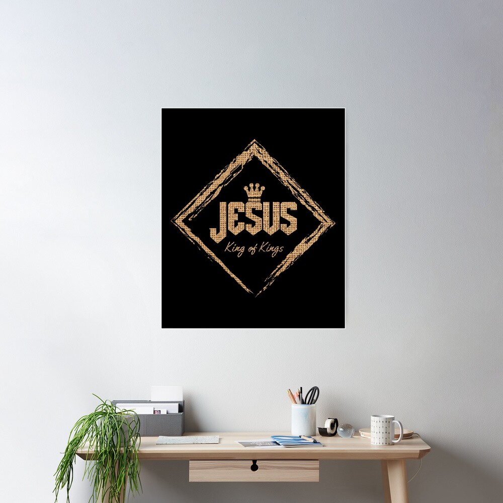 Jesus Christ King of Kings Printable Wall Art 