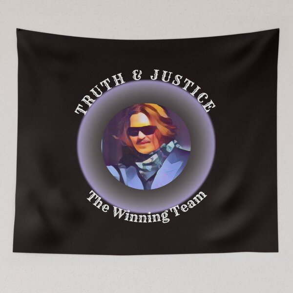 Item preview, Truth and Justice JohnnyDepp winning Team designed and sold by Henk GoGo T-Shirts ⭐️⭐️⭐️⭐️⭐️.