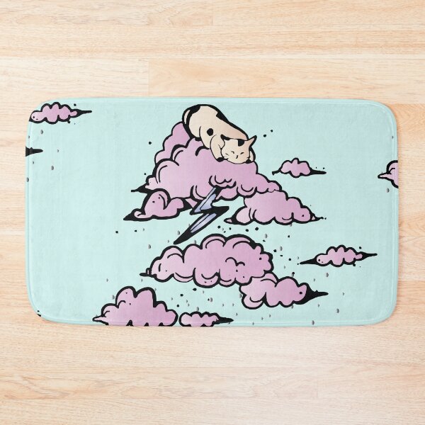 Item preview, cat on clouds designed and sold by XXgooddeedXX.