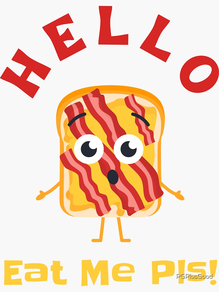 Hello Eat Me Pls Sticker For Sale By Pgplusgood Redbubble Hello Eat Me Pls Sticker For Sale By Pgplusgood Redbubble