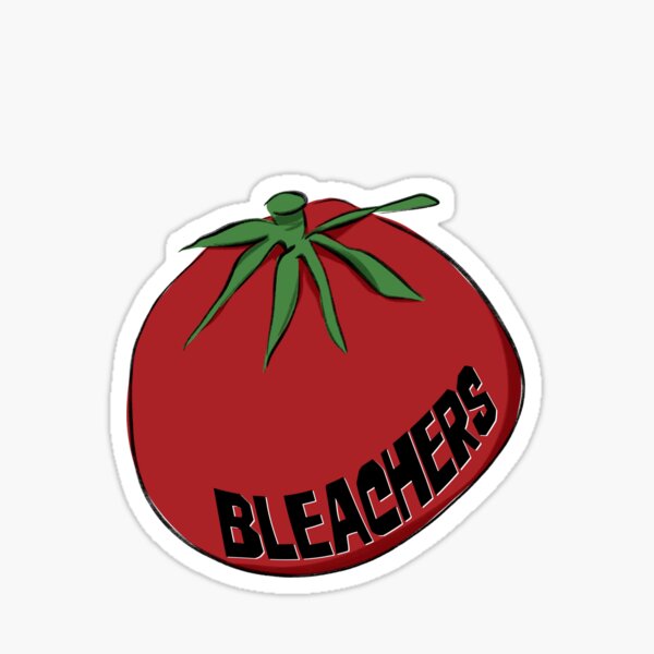 "Bleachers Tomato" Sticker by karcinrose Redbubble