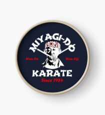 Dojo Karate Miyagi Do Clock