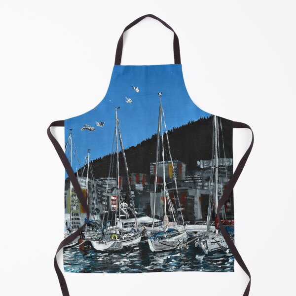 Aperçu de l'œuvre Voiliers à Marineholmen créée et vendue par Rina Arling.
