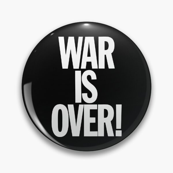 Item preview, WAR IS OVER! -WHITE- designed and sold by DRIPPED-STORE.
