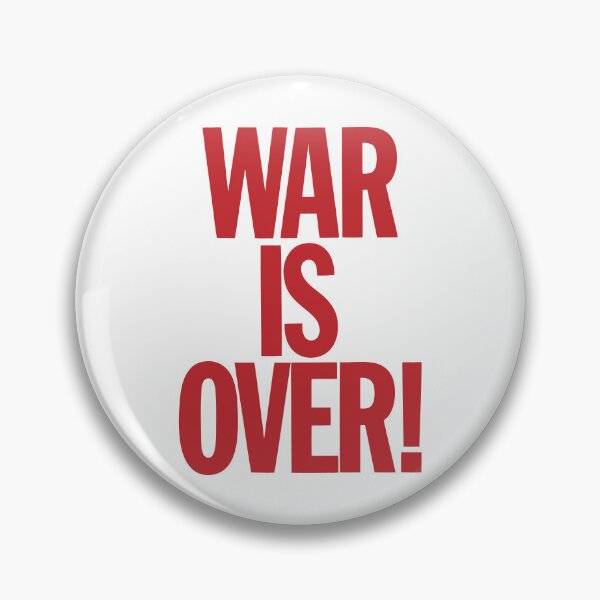 Item preview, WAR IS OVER! -RED- designed and sold by DRIPPED-STORE.