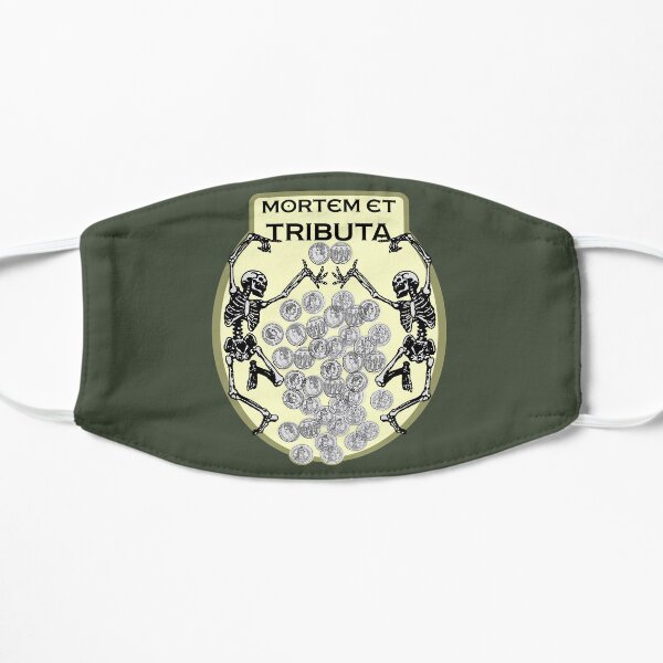 Death and Taxes Flat Mask