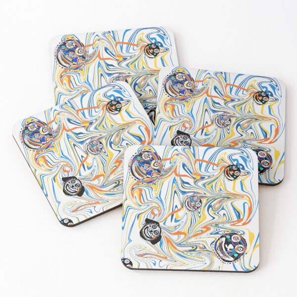 Item preview, Pierrot marbling designed and sold by crazyhome.
