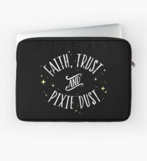 Faith Trust and Pixie Dust // Peter Pan Tshirt Laptop Sleeve