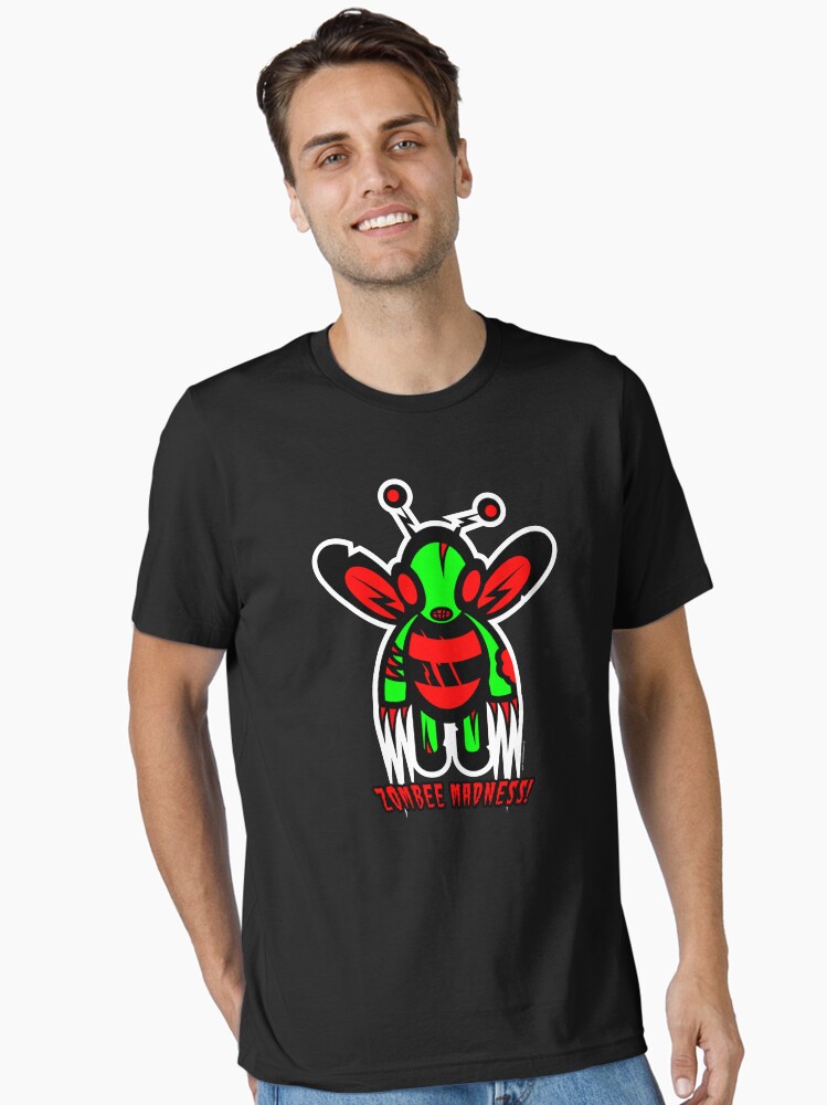 Thumbnail 1 of 7, Essential T-Shirt, zombee madness!!! designed and sold by sadmachine.