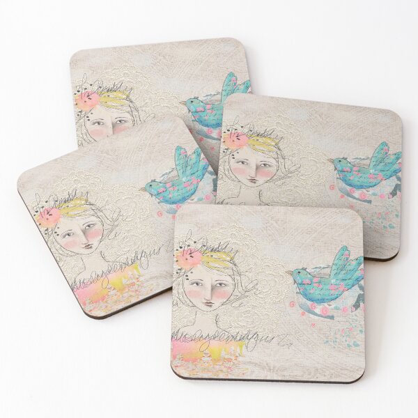 Item preview, The Blue Messenger Pigeon designed and sold by Elisabeth Lucas.