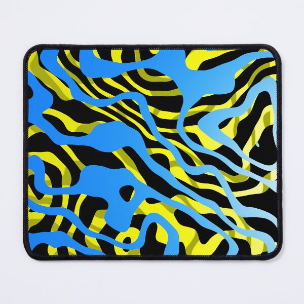 Item preview, 3D Abstract art yellow and blue designed and sold by bradm50.