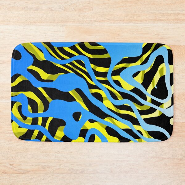 Item preview, 3D Abstract art yellow and blue designed and sold by bradm50.