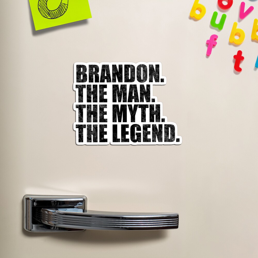 Brandon Name Definition Magnet for Sale by Teelogic