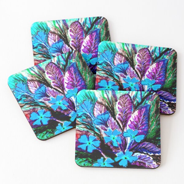 Item preview, Blue Primrose Flowers designed and sold by Linda Callaghan.
