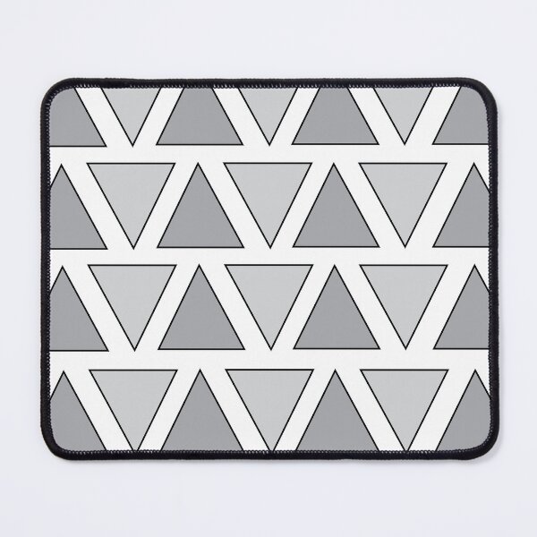 Item preview, Vintage Grey Geometric Triangles designed and sold by Nisha Prabhu.