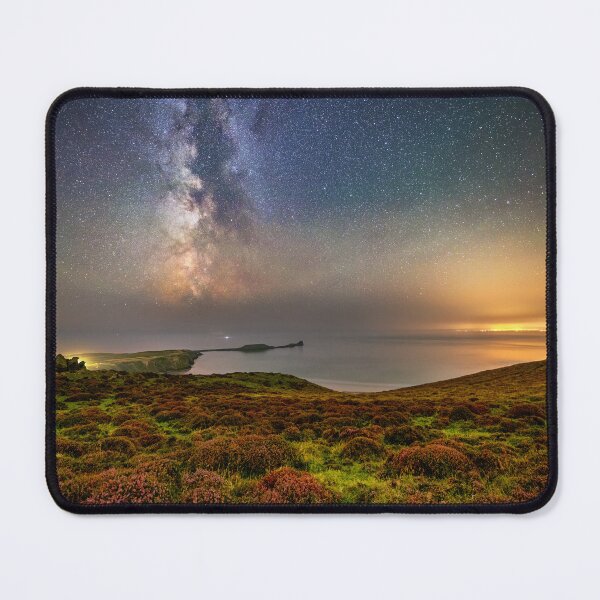 Item preview, Worms Head, Rhossili Bay from Rhossili Down designed and sold by Dan Santillo.