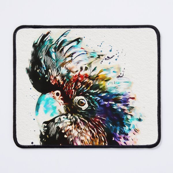 Item preview, Black Cockatoo Painting designed and sold by mugdesignstudio.