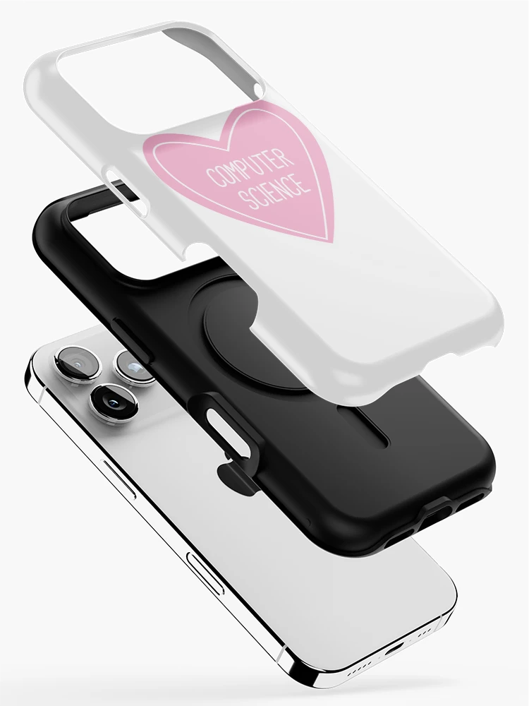 Thumbnail 2 of 4, iPhone Case, Computer Science Heart designed and sold by teesaurus.