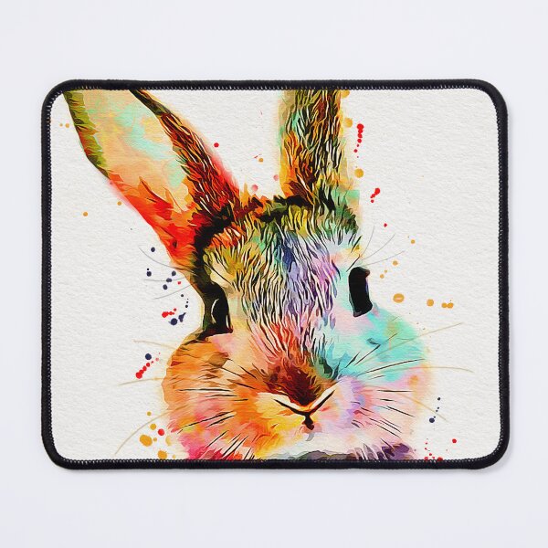 Item preview, Rabbit Watercolor Art Work  designed and sold by mugdesignstudio.