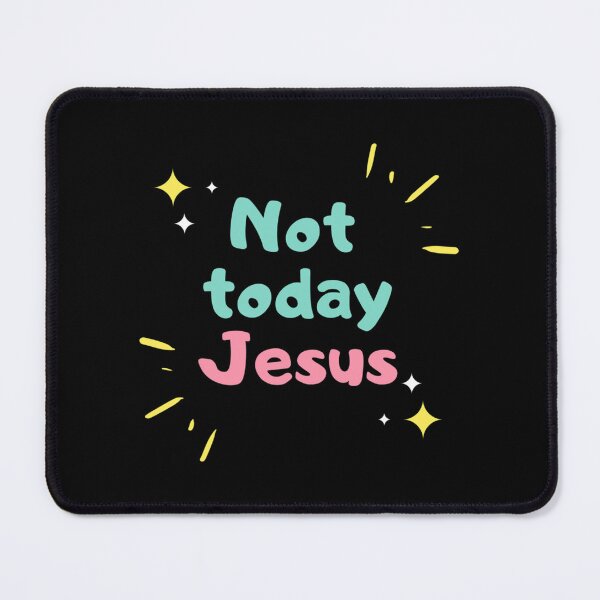 Item preview, Not today Jesus! Satanic Joy - Baphomet Blue Classic . designed and sold by palomojkcasa.