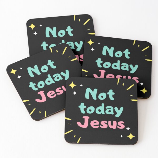 Item preview, Not today Jesus! Satanic Joy - Baphomet Blue Classic . designed and sold by palomojkcasa.