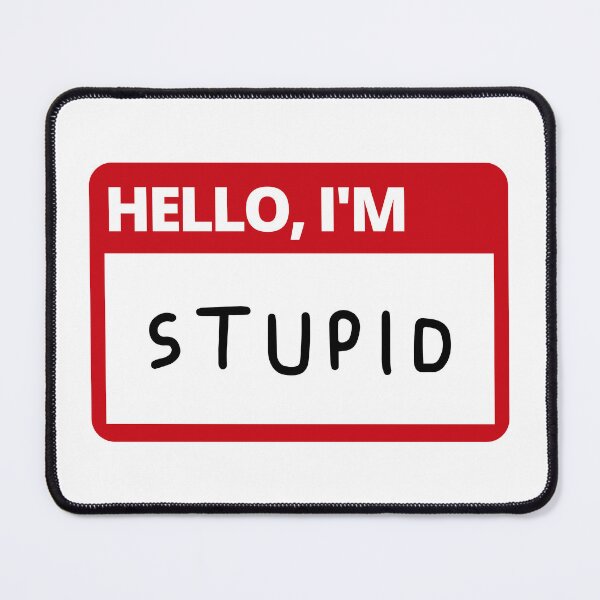 Item preview, Funny name tag Charles leclerc Im stupid designed and sold by ff1merch ..