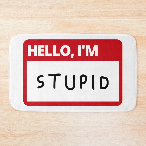 Item preview, Funny name tag Charles leclerc Im stupid designed and sold by ff1merch ..