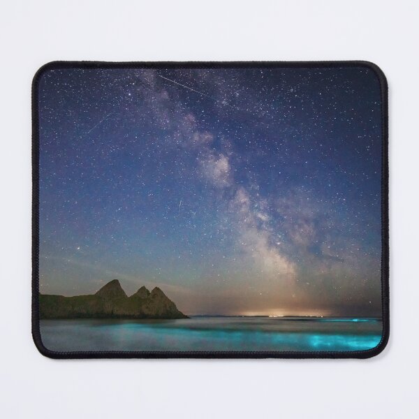 Item preview, Bioluminescent Plankton at Three Cliffs Bay, Gower designed and sold by Dan Santillo.