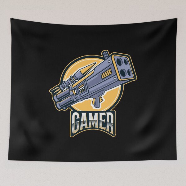 Item preview, Gamer with Squad Rocket Launcher designed and sold by PRIVARSHU.