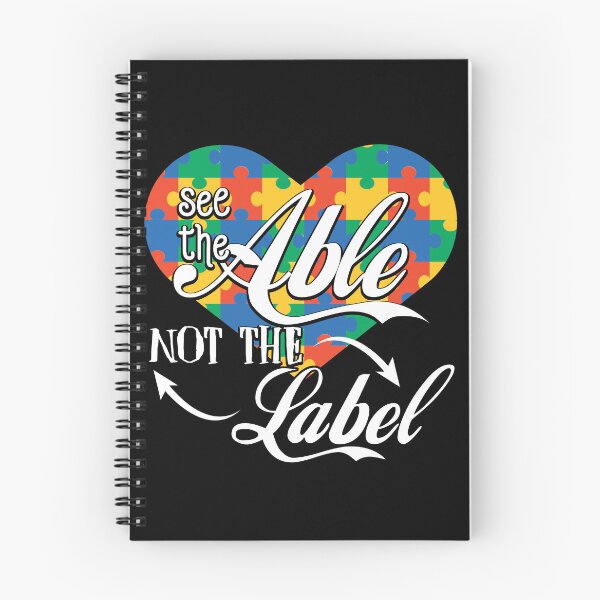 Item preview, See The Able Not The Label designed and sold by GoldenBuffalo79.